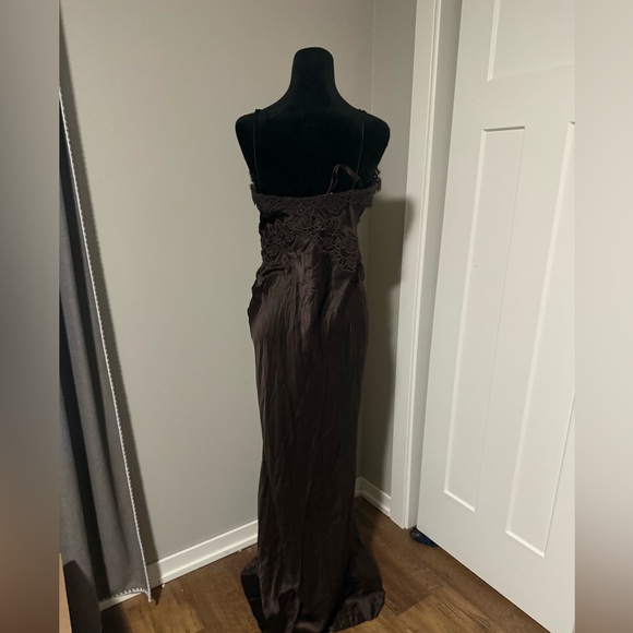 REBECCA VALLANCE Allegra silk maxi dress US 0 - Picture 3 of 10